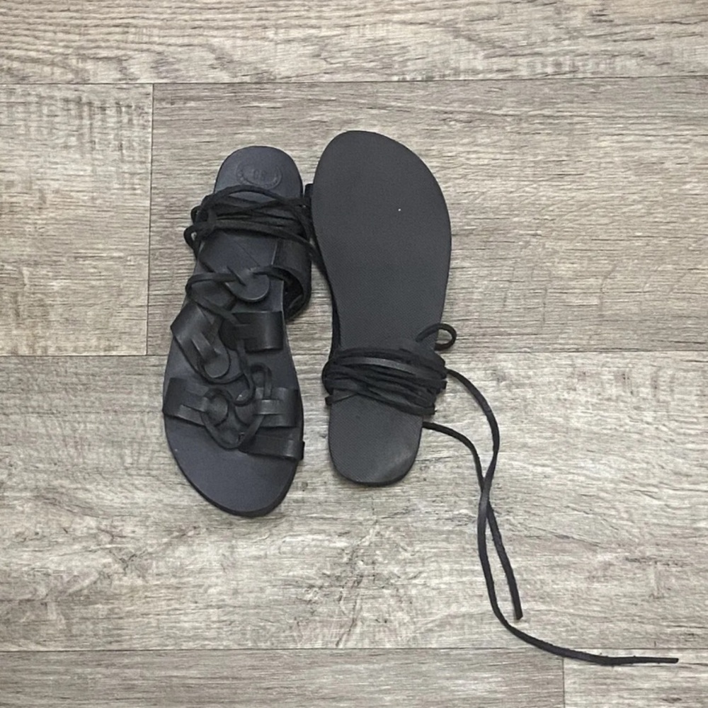 Handmade 100% real leather Gladiator Sandals Made in Greece 🦋🦋 - Picture 15 of 16